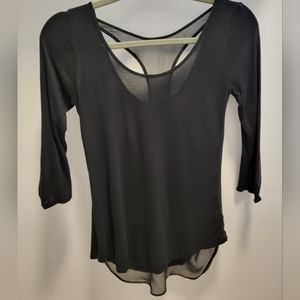 Black Express Top